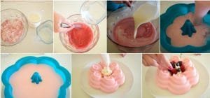 recetas de gelatinas de frutas fresas con leche condesada