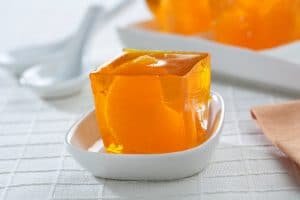 recetas de gelatinas de frutas naranja con leche condesada