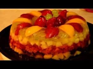 Recetas de gelatinas con frutas en almibar sencilla de hacer