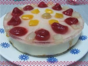 Recetas de gelatinas de frutas en almibar con leche condensada