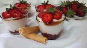 recetas de gelatina de tres leches con fresas