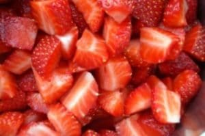 como hacer gelatinas de fresa