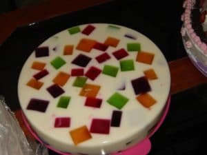 recetas de gelatina de mosaico